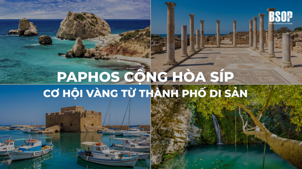 Cơ hội vàng từ thành phố di sản Paphos - Cộng Hòa Síp