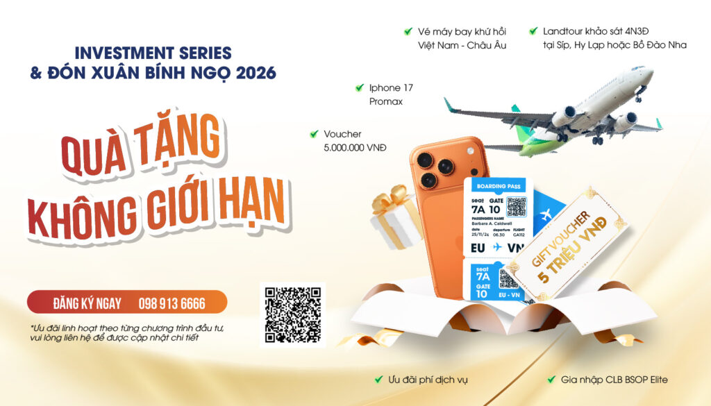 Investment Series 2025–2026: Ưu đãi không giới hạn dành cho nhà đầu tư Việt