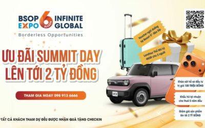 BSOP EXPO 6 – Summit Day: Cơ hội nhận iPhone 17 Pro Max, xe VinFast VF3