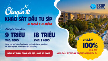 Chương trình khảo sát Síp – Hoàn 100% chi phí nếu đầu tư trong chuyến đi