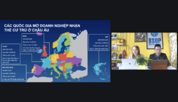 Recap Talkshow: Đầu tư doanh nghiệp tại châu Âu – Nhận quyền cư trú cho gia đình