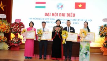 TGĐ Lưu Minh Ngọc tái đắc cử Phó Chủ tịch Hội Hữu nghị Việt Nam – Hungary thành phố Hà Nội