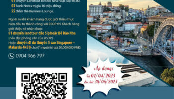 Giới thiệu khách hàng mới nhận ngay chuyến đi Bồ Đào Nha hoặc Síp 4N3Đ
